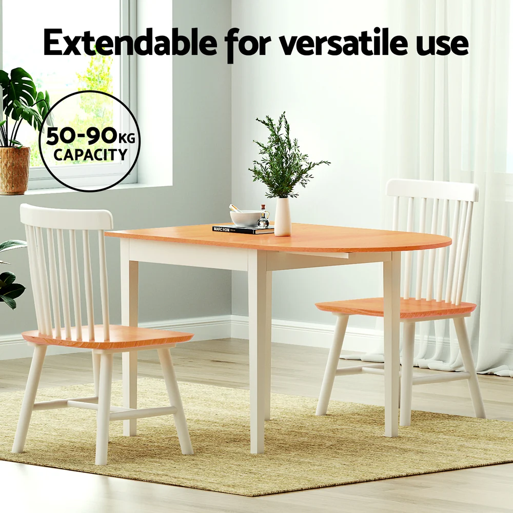 1.1M Artiss Dining Table Extendable - Image 5