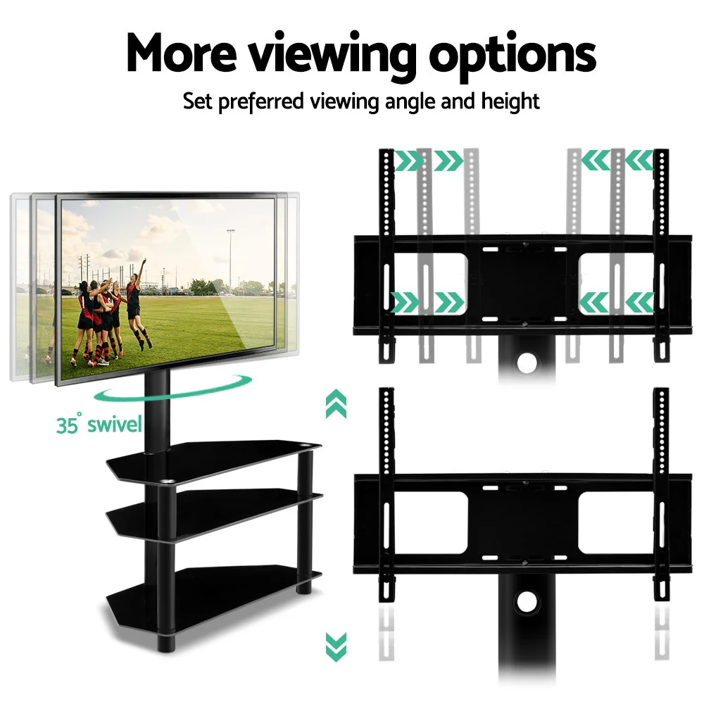 Artiss TV Stand Mount Bracket for 32-60 LED LCD 3 Tiers Storage Floor Shelf - Image 6
