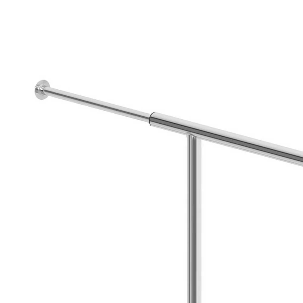 Artiss Clothes Rack Double Rail Coat Stand Adjustable Hanger - Image 5