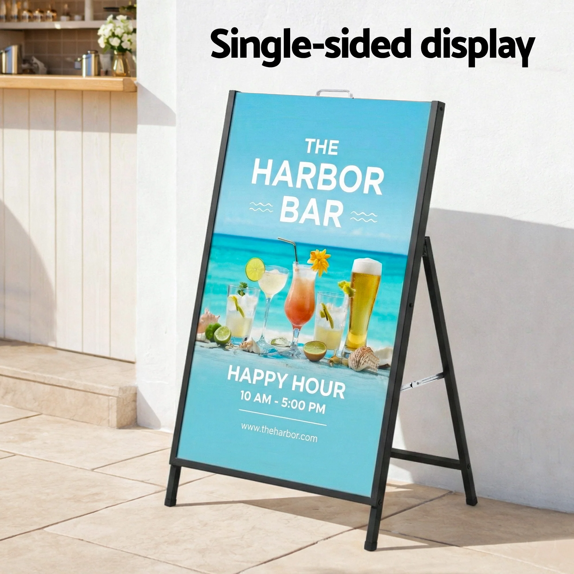 A1 Frame Sign Stand Single Sided Poster Display Board Outdoor Advertising 60x90cm - Image 7