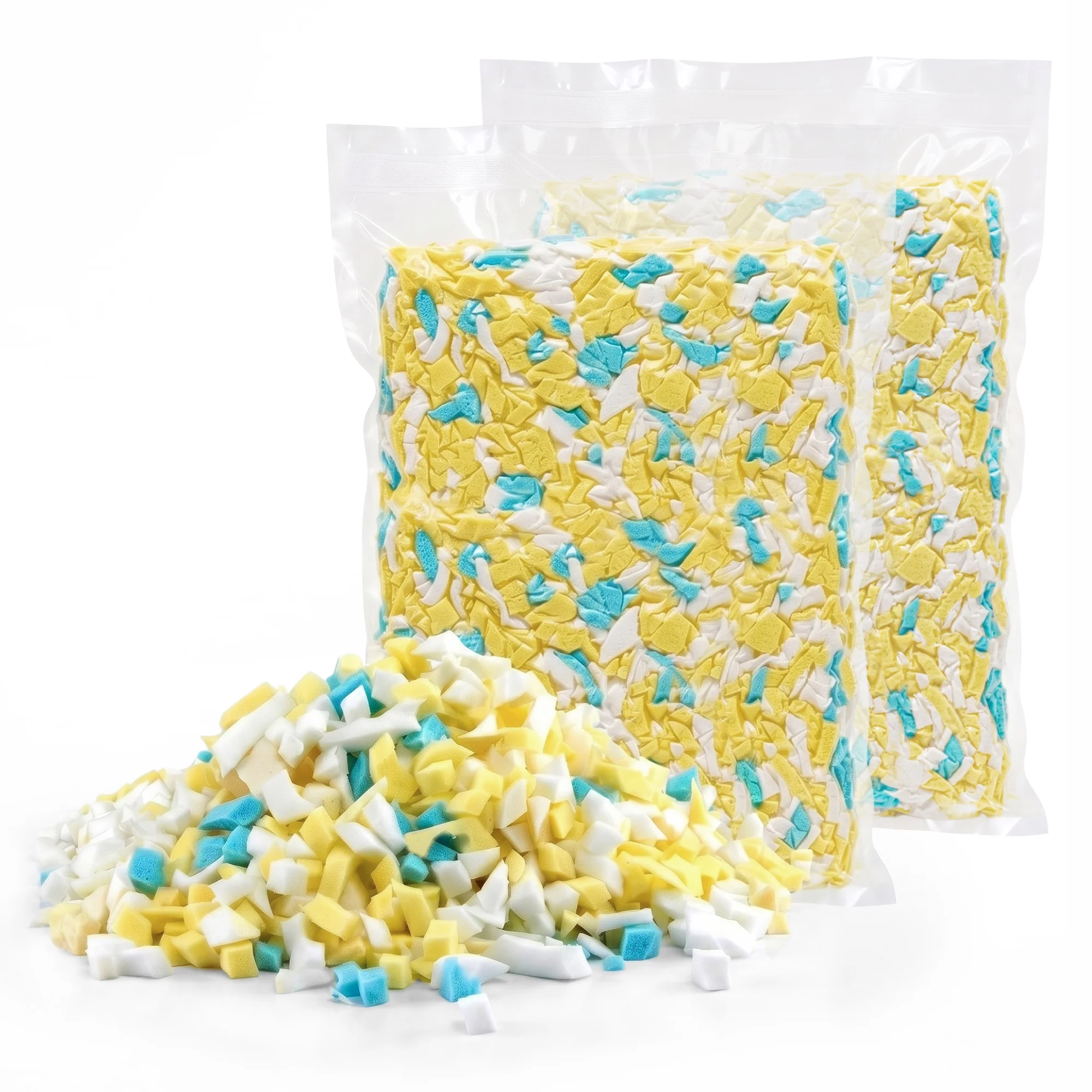 Artiss 10lbs (4.4KG) Bean Bag Filler Shredded Memory Foam Filling High Density Soft Pillow Stuffing for Bean Bag Chair, Couch Cushion, Dog Bed, Stuffed Animals and Arts Crafts - Image 2