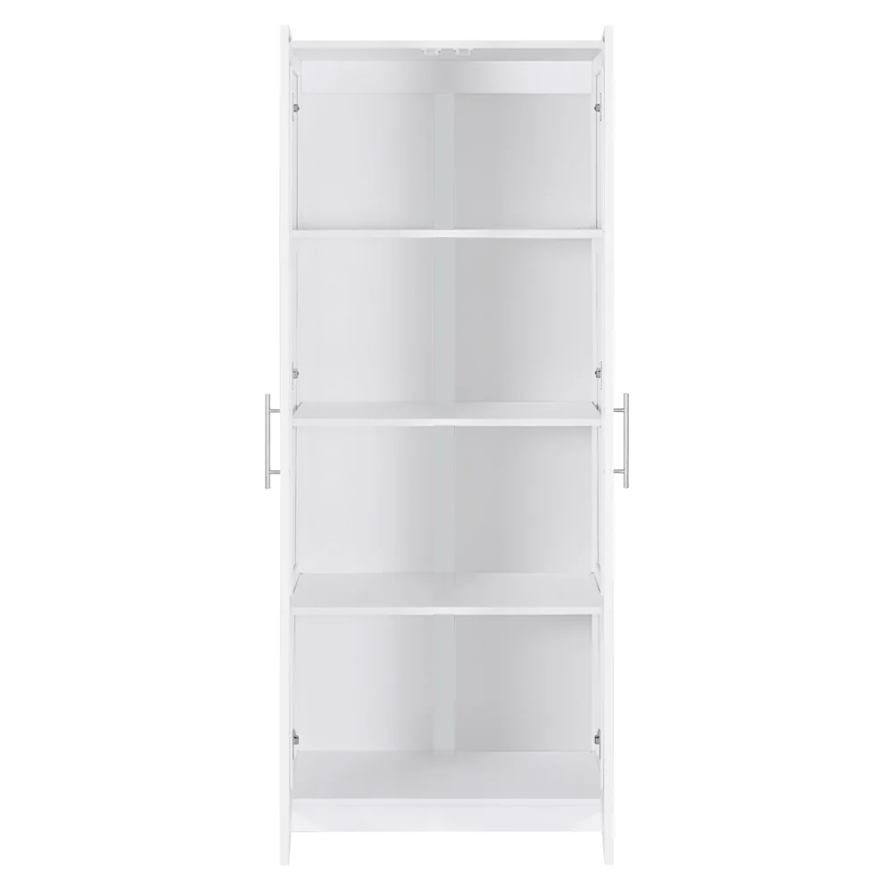 Artiss 2 Door Buffet Sideboard Cupboard Cabinet Pantry White - Image 4