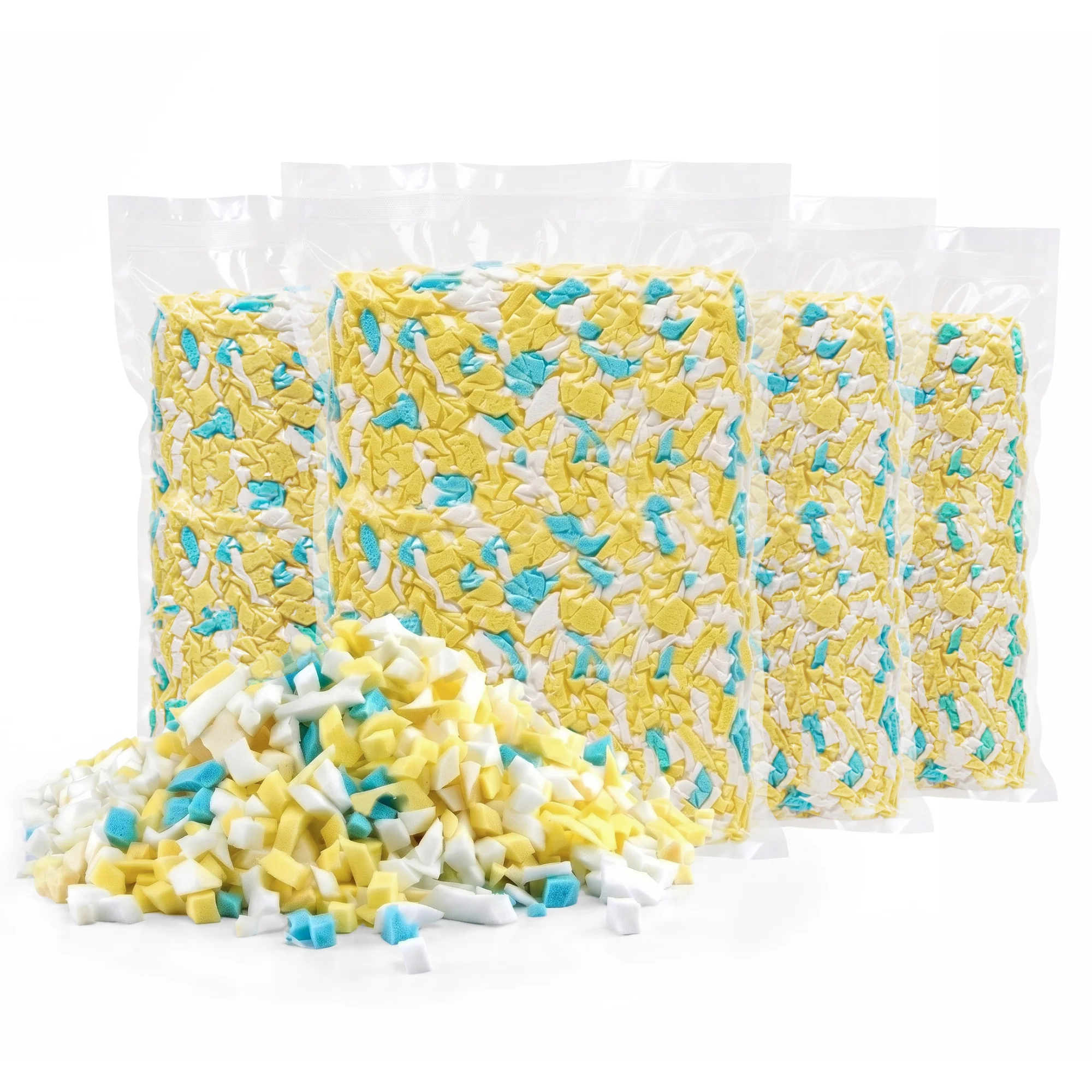 Artiss 20lbs (8.8KG) Bean Bag Filler Shredded Memory Foam Filling High Density Soft Pillow Stuffing for Bean Bag Chair, Couch Cushion, Dog Bed, Stuffed Animals and Arts Crafts - Image 2