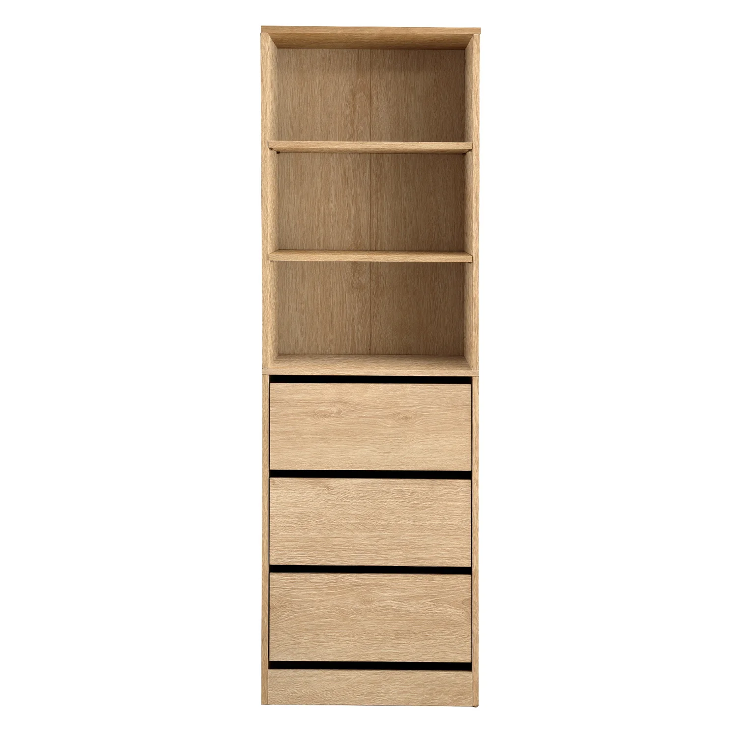 Artiss 3 Chest of Drawers Tallboy Cabinet Pine - Image 3