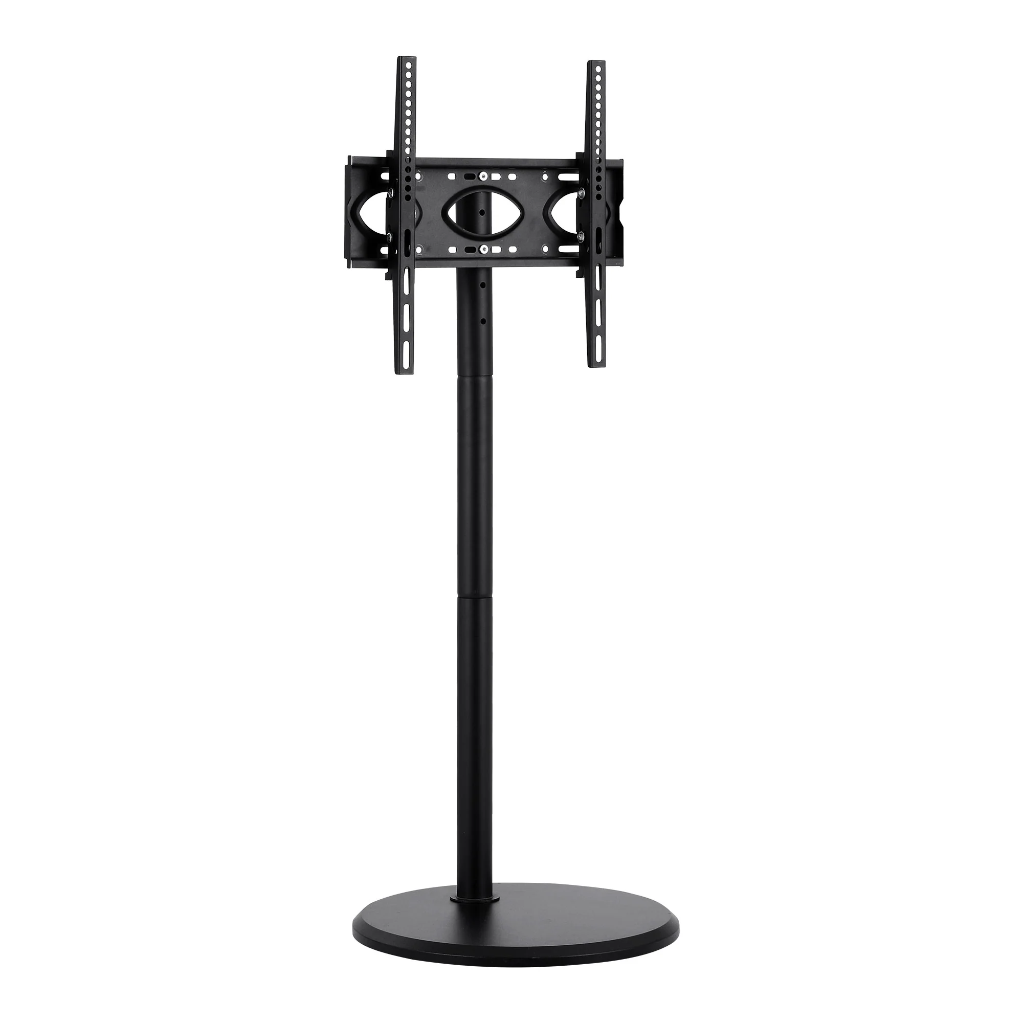 Artiss 32-55 Inch Mobile TV Stand with Wheels Height & Tilt Adjustable Floor Mount - Image 2