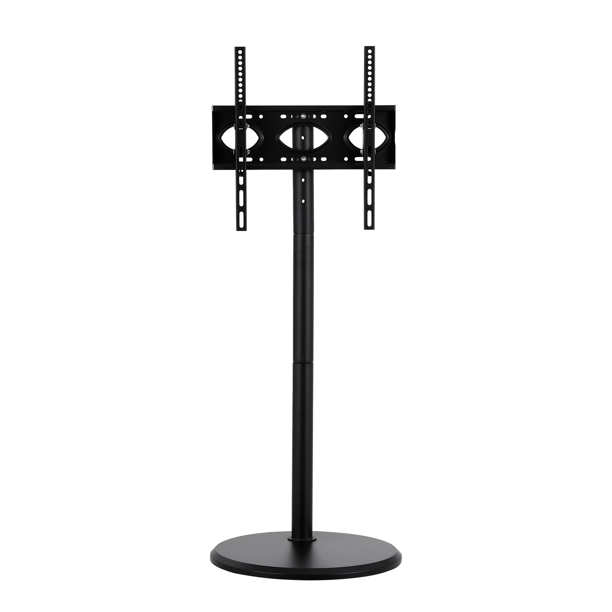 Artiss 32-55 Inch Mobile TV Stand with Wheels Height & Tilt Adjustable Floor Mount - Image 4