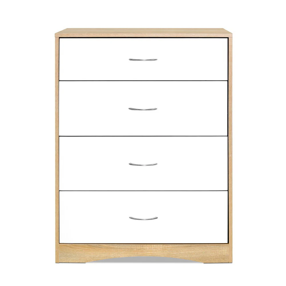 Artiss 4 Chest of Drawers - BURL - Image 5