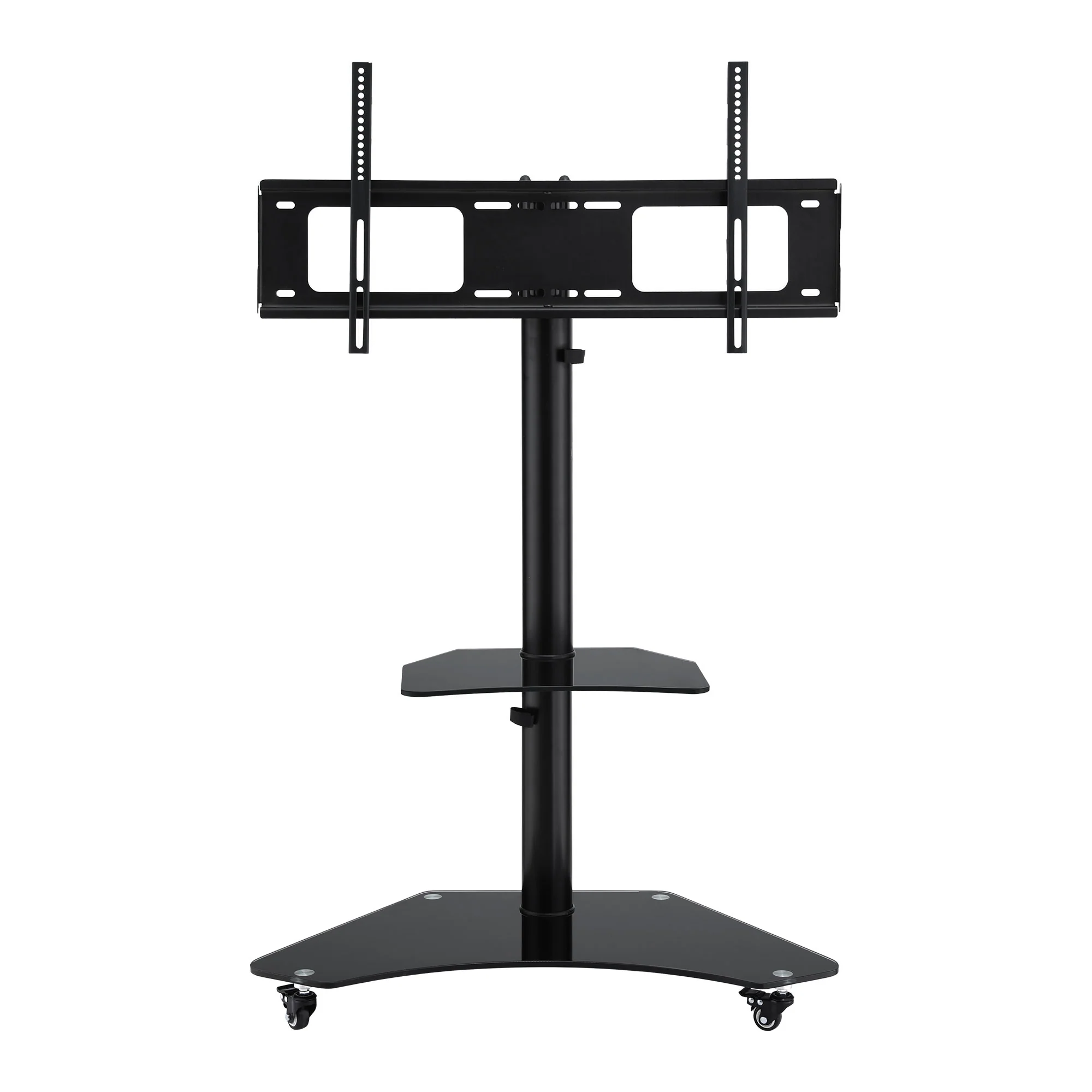 Artiss 40-100 TV Stand Mount Bracket Universal Adjustable Height with Wheels - Image 3