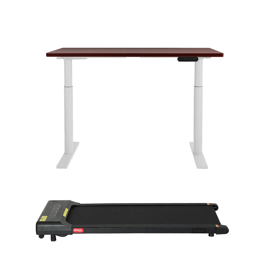 Artiss 400mm Treadmill Electric Walking Pad with 120cm Automatic Standing Desk - Image 3