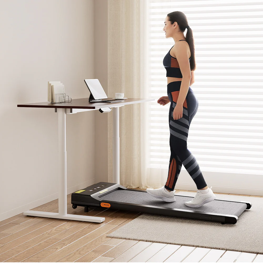 Artiss 400mm Treadmill Electric Walking Pad with 120cm Automatic Standing Desk - Image 7