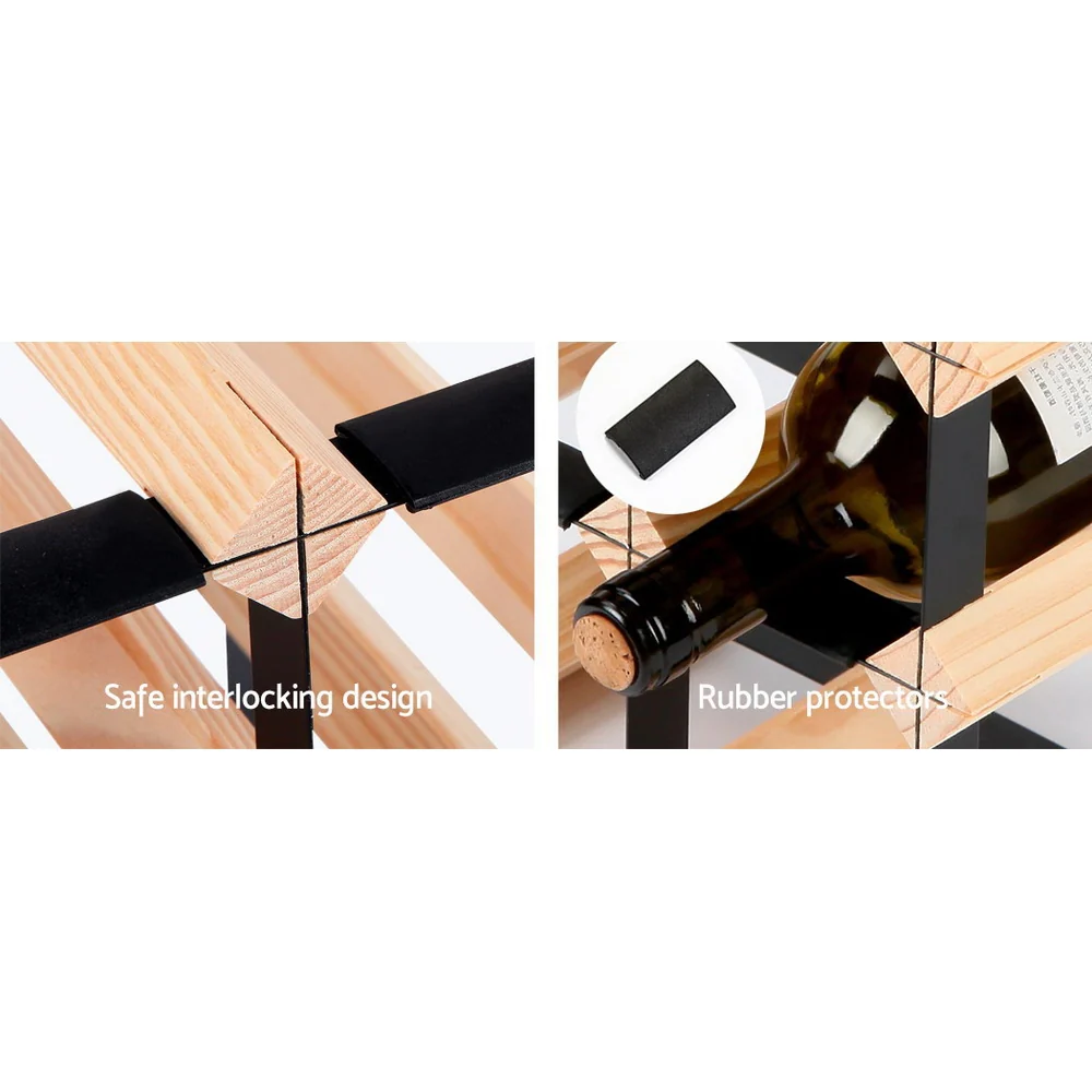 Artiss Wine Rack 42 Bottle - Image 3