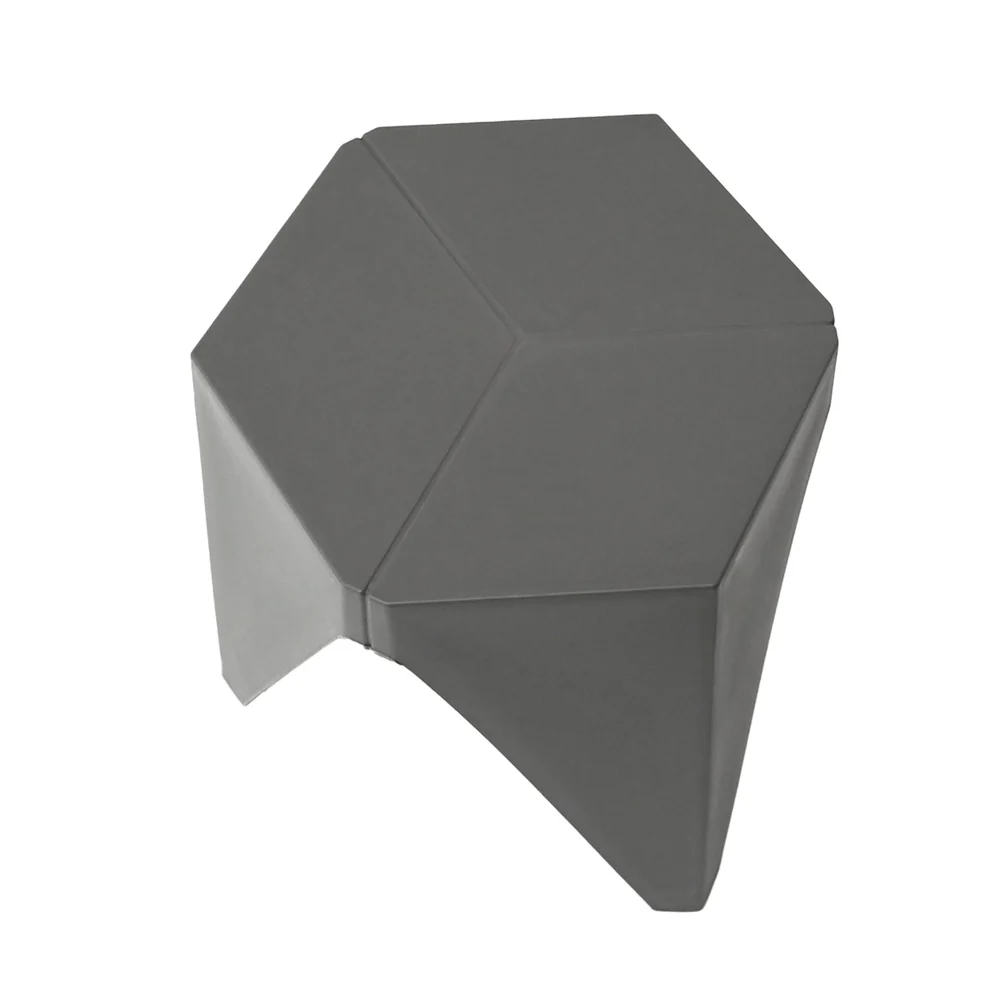 Artiss 4PC Puzzle Stool Bar Stools Stackable Grey - Image 3
