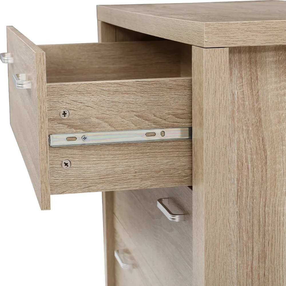 Artiss 5 Chest of Drawers - MAXI Pine - Image 6