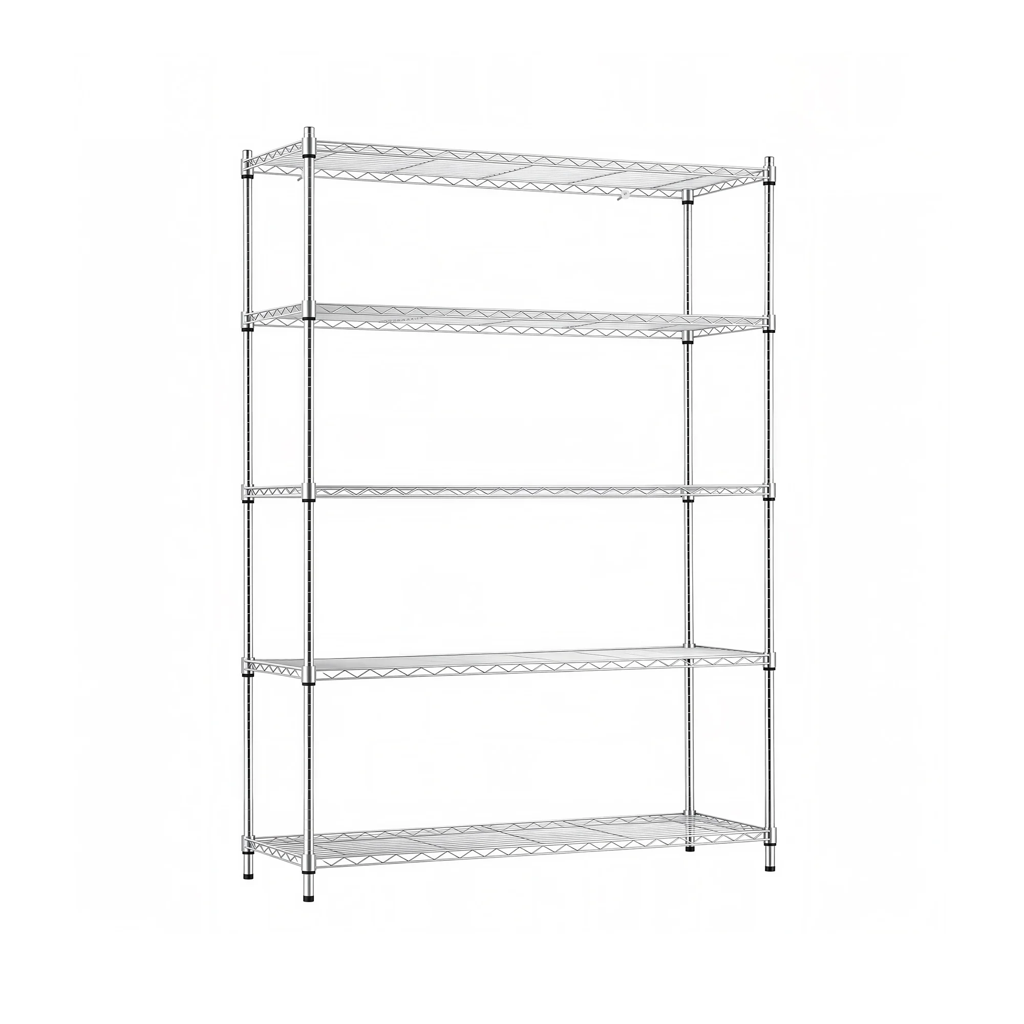 Artiss 5-Tier Kitchen Rack Shelf Shelving 120x45x179CM Adjustable Metal Storage Shelves - Image 2