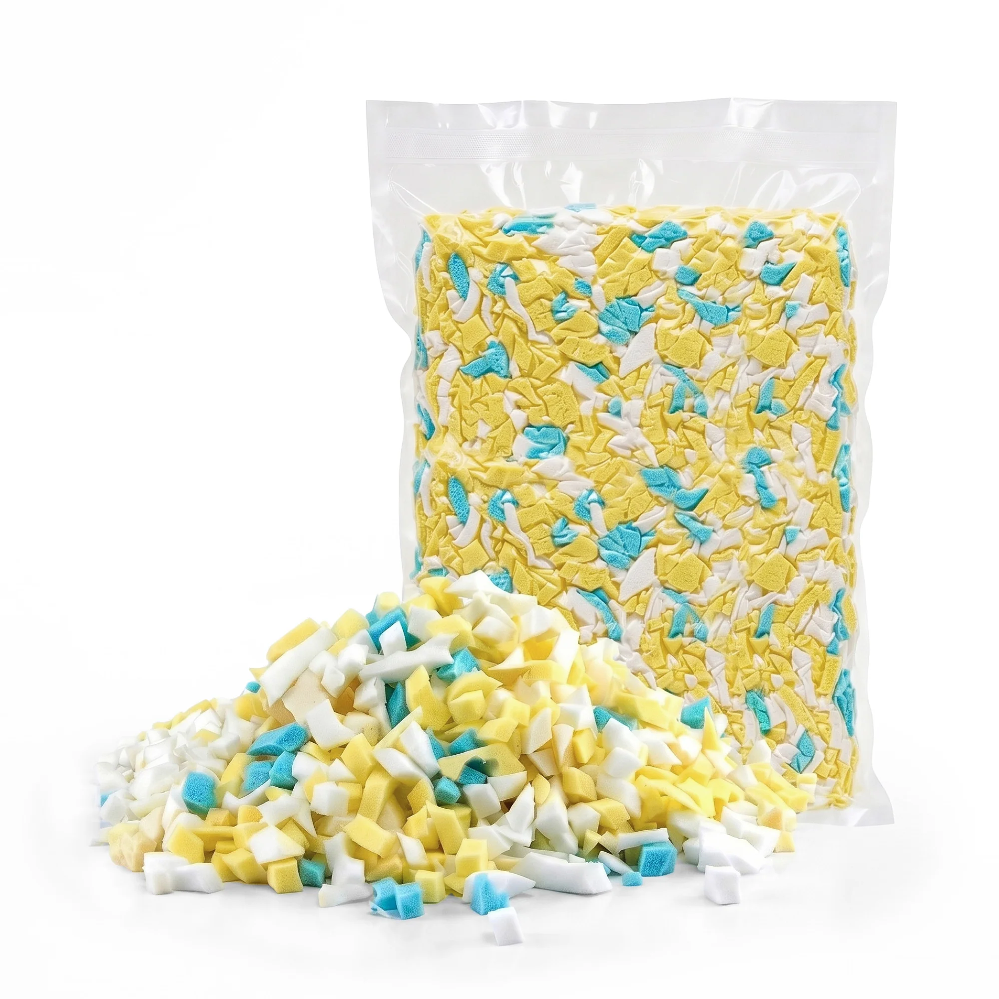 Artiss 5lbs (2.2KG) Bean Bag Filler Shredded Memory Foam Filling High Density Soft Pillow Stuffing for Bean Bag Chair, Couch Cushion, Dog Bed, Stuffed Animals and Arts Crafts - Image 2