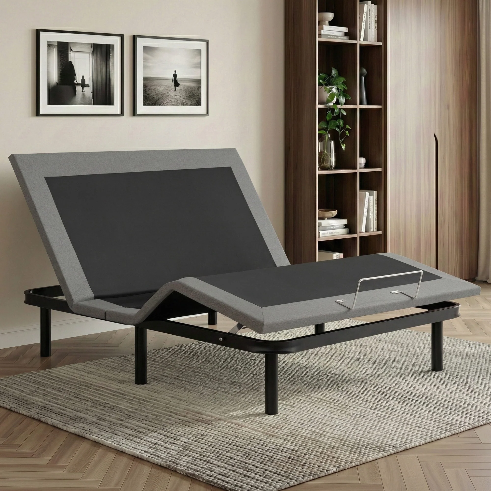 Artiss Adjustable Bed Frame Queen Electric Bed Base with Remote