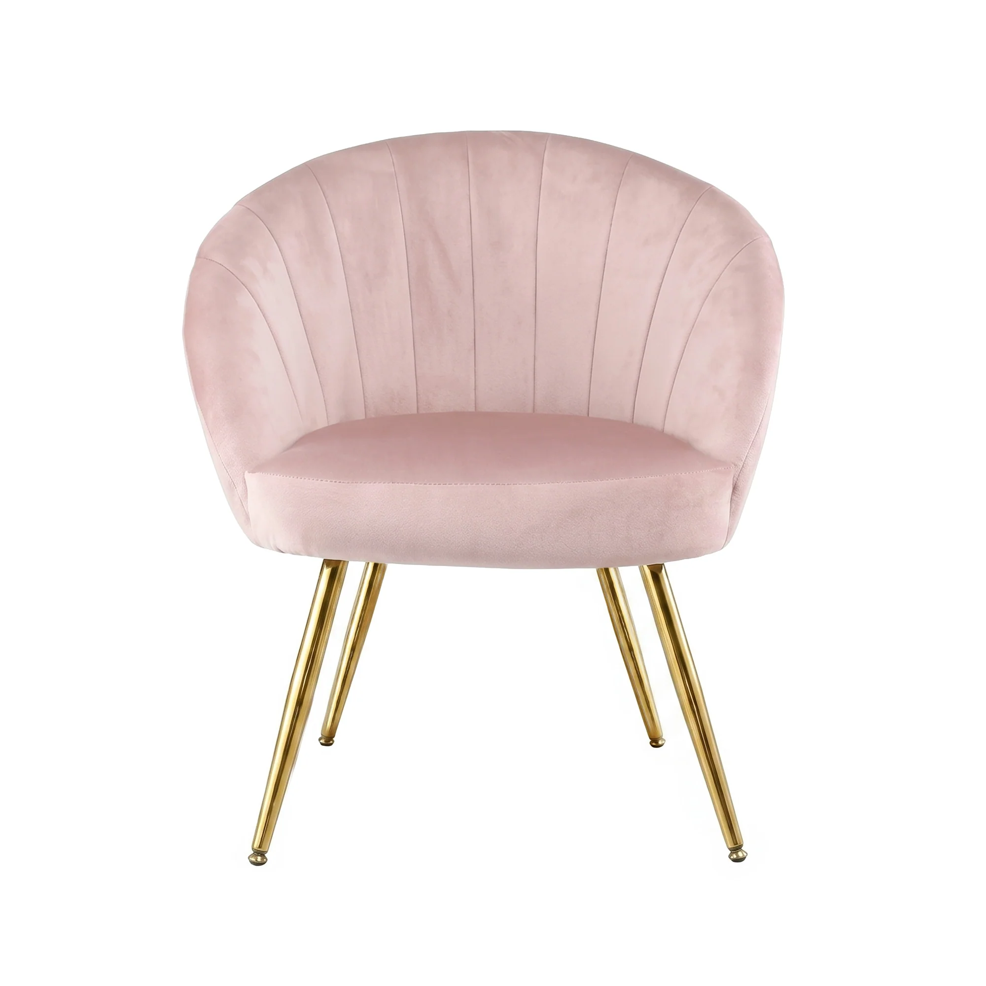 Artiss Armchair Velvet Pink Eloise - Image 4