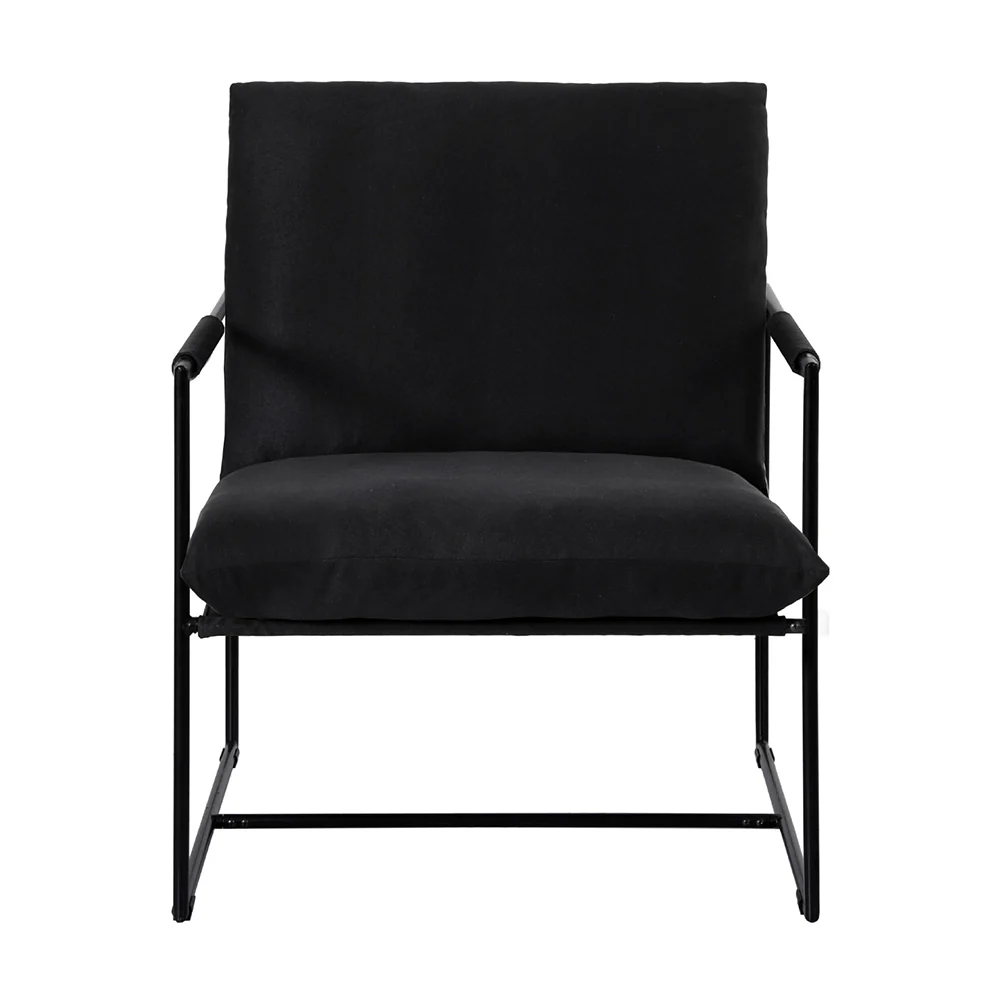 Artiss Armchair Lounge Chair Sling Black - Image 3