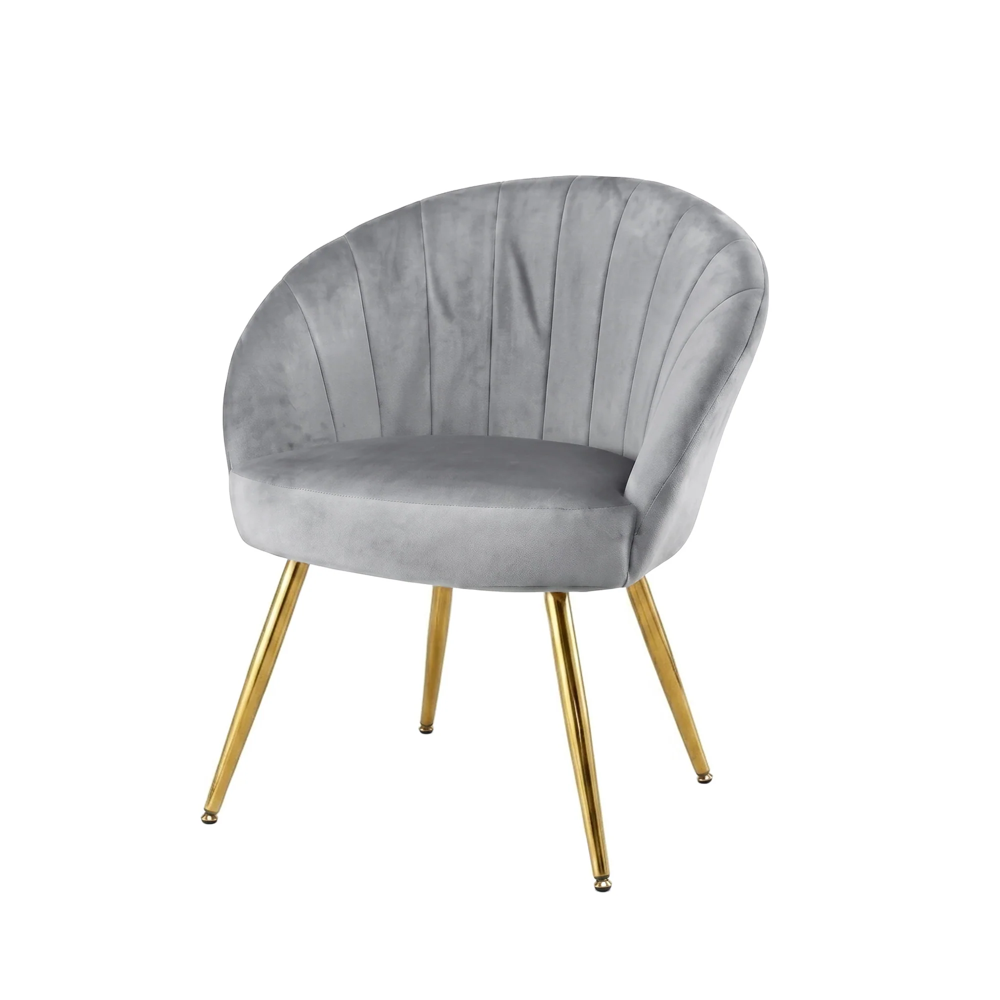 Artiss Armchair Velvet Grey Eloise - Image 2