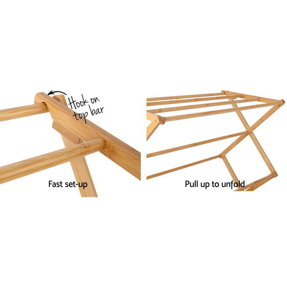 Artiss Clothes Aier Coat Rack Foldable Hanger Dryer - Image 7