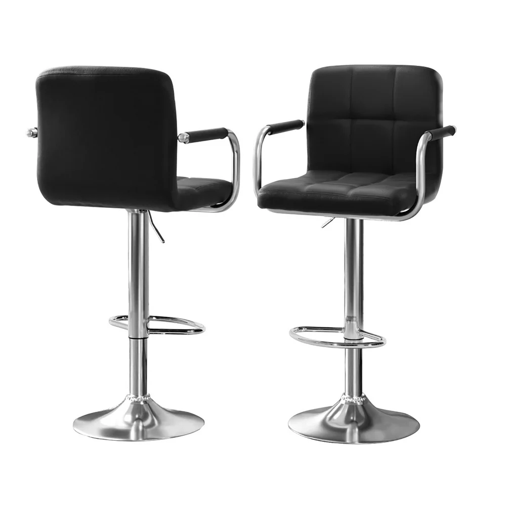 Artiss Bar Table and Stools Set Dining Desk Kitchen Chairs Cafe Pub - Image 17