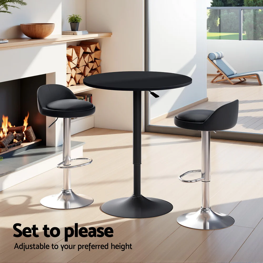 Artiss Bar Table and Stools Set Dining Desk Kitchen Chairs Cafe Pub - Image 40