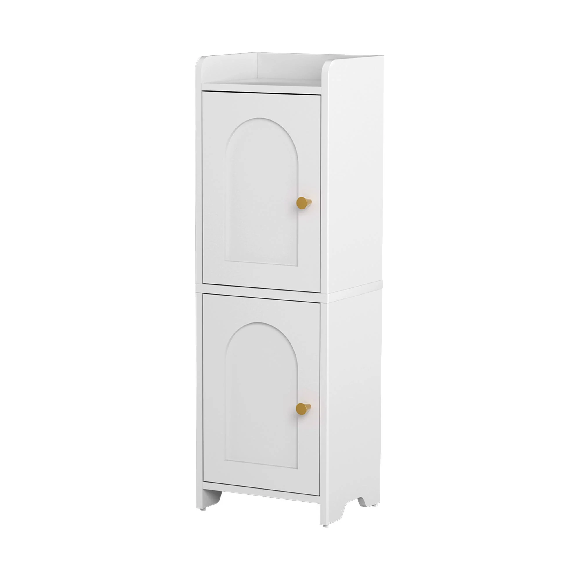Artiss Bathroom Storage Cabinet 75cm Adjustable Shelf White - Image 2
