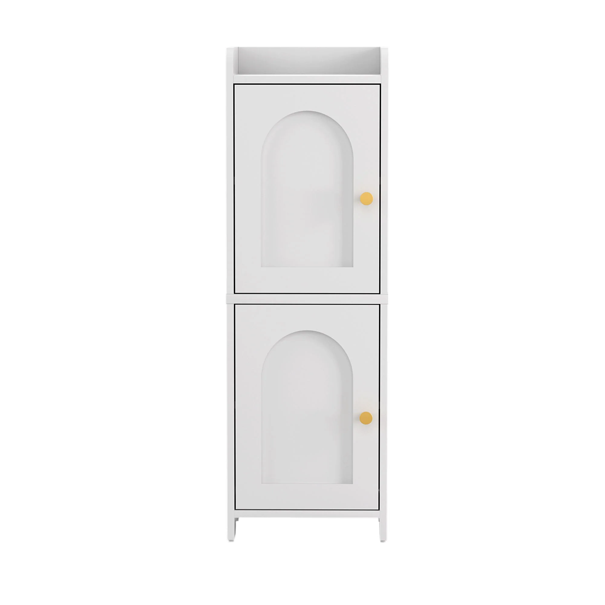 Artiss Bathroom Storage Cabinet 75cm Adjustable Shelf White - Image 4