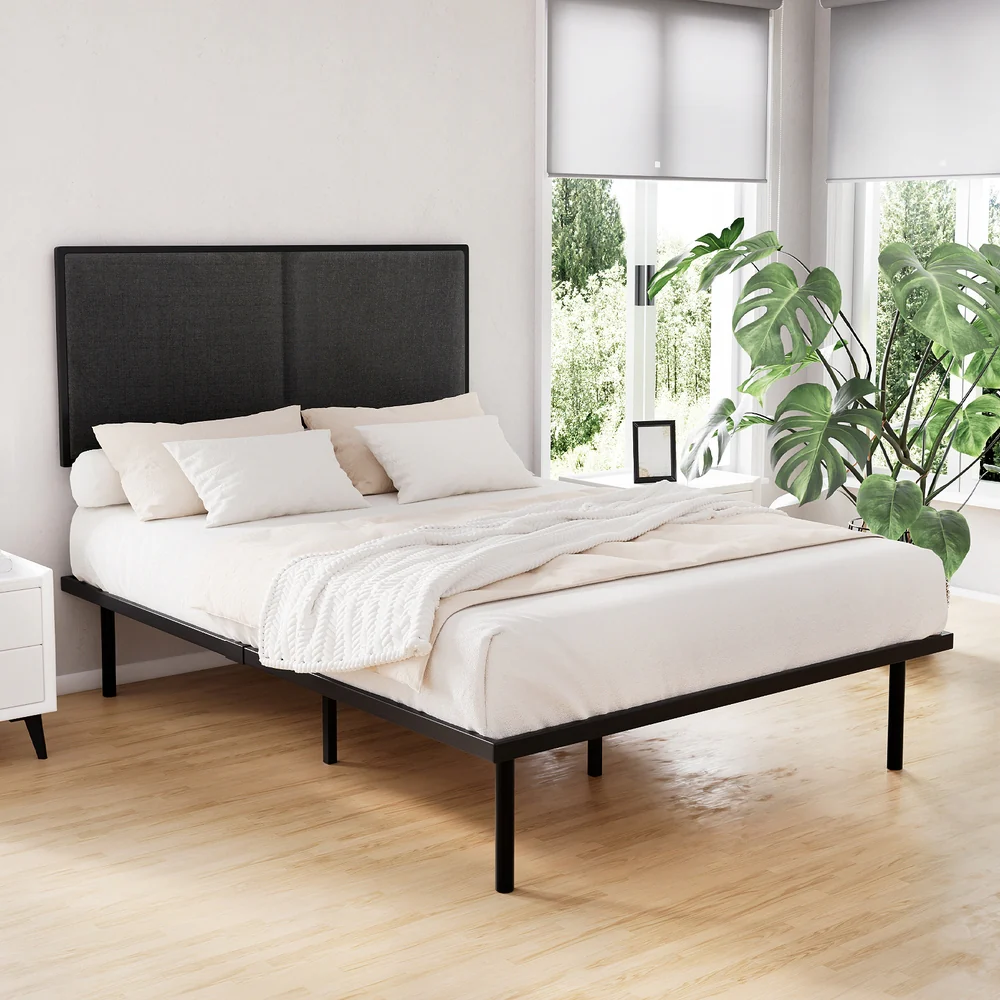 Artiss Bed Frame Double Size Metal Frame NOE - Image 2