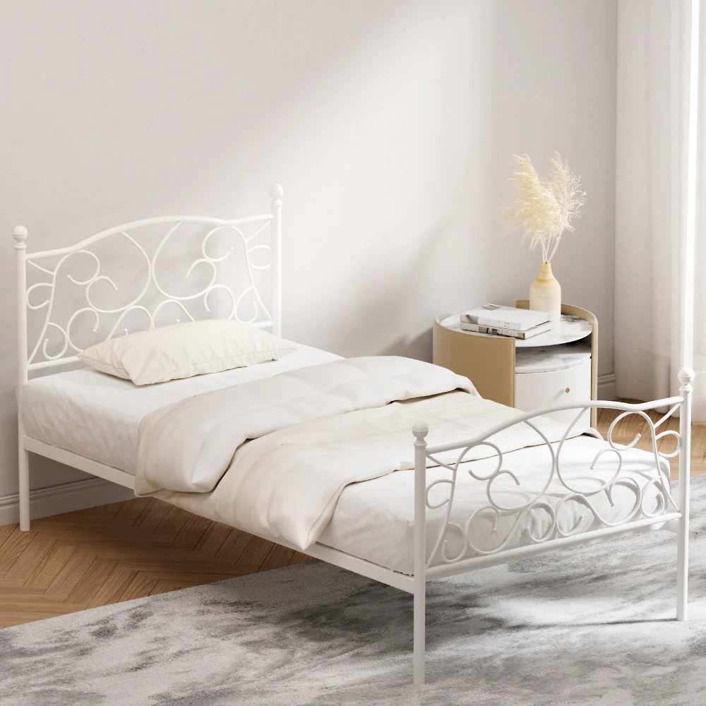 Artiss Bed Frame Single Size Metal Frame GROA - Image 5