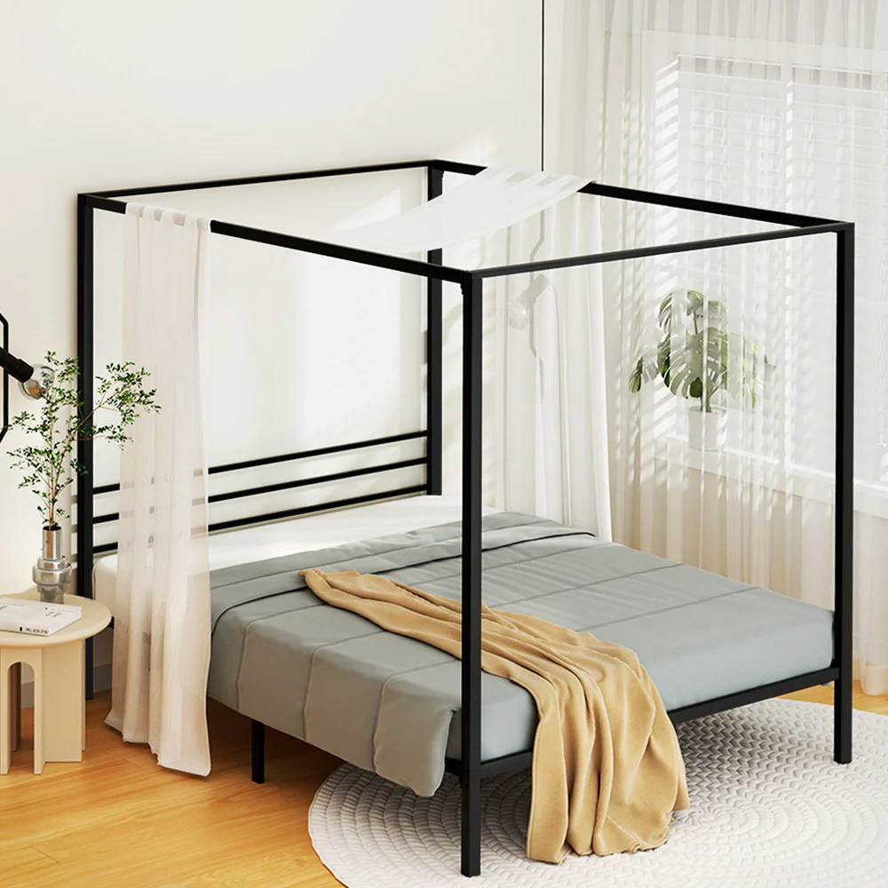 Artiss Bed Frame Queen Size Metal Frame POCHY - Image 8