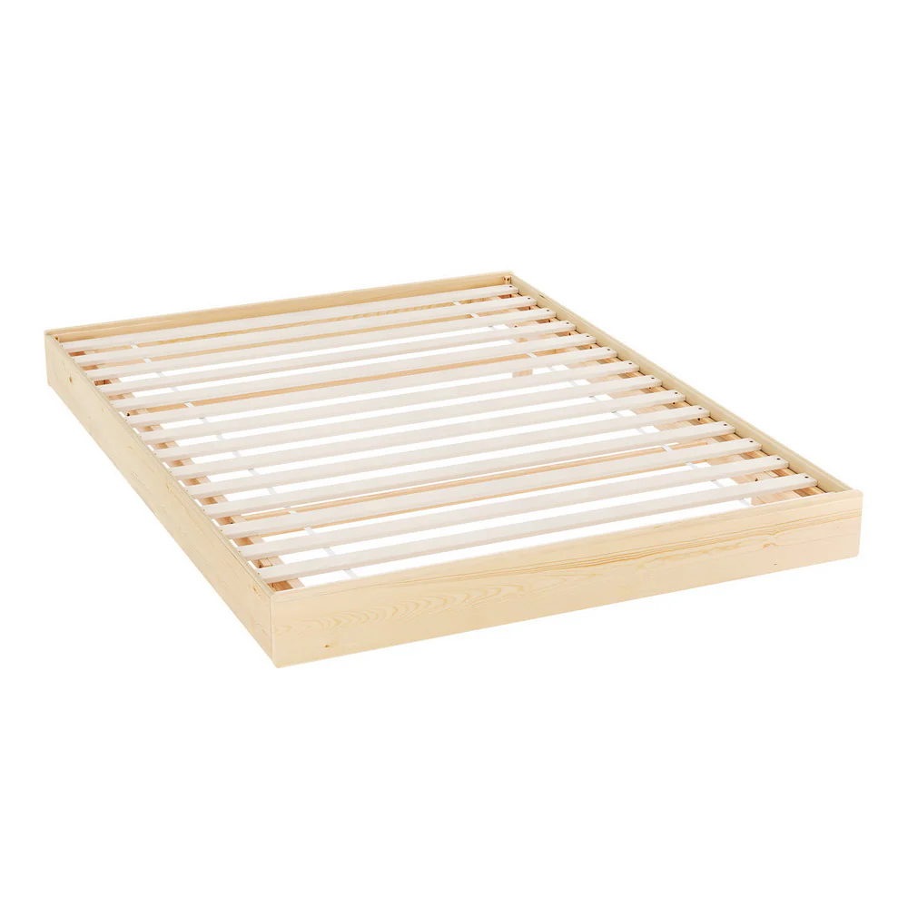 Artiss Bed Frame Queen Size Floating Wooden Mattress Base Platform Timber ODIN