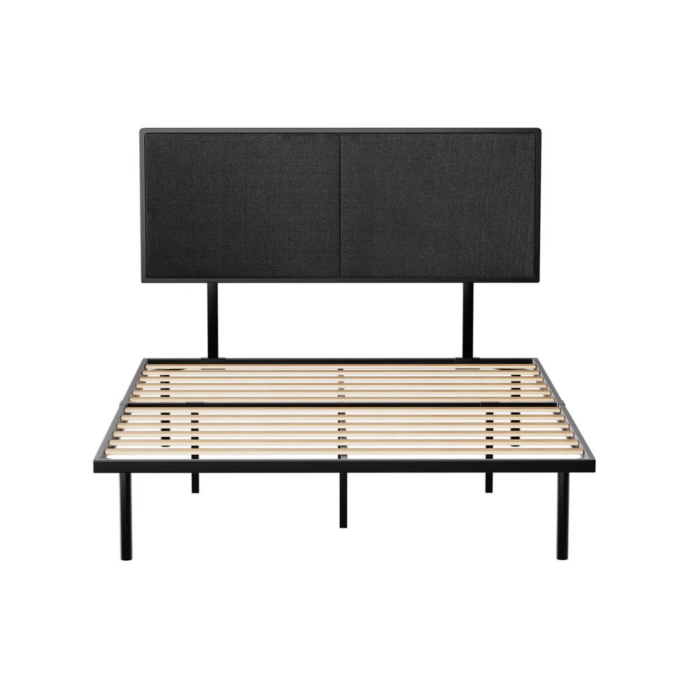 Artiss Bed Frame Queen Size Metal Frame NOE - Image 4