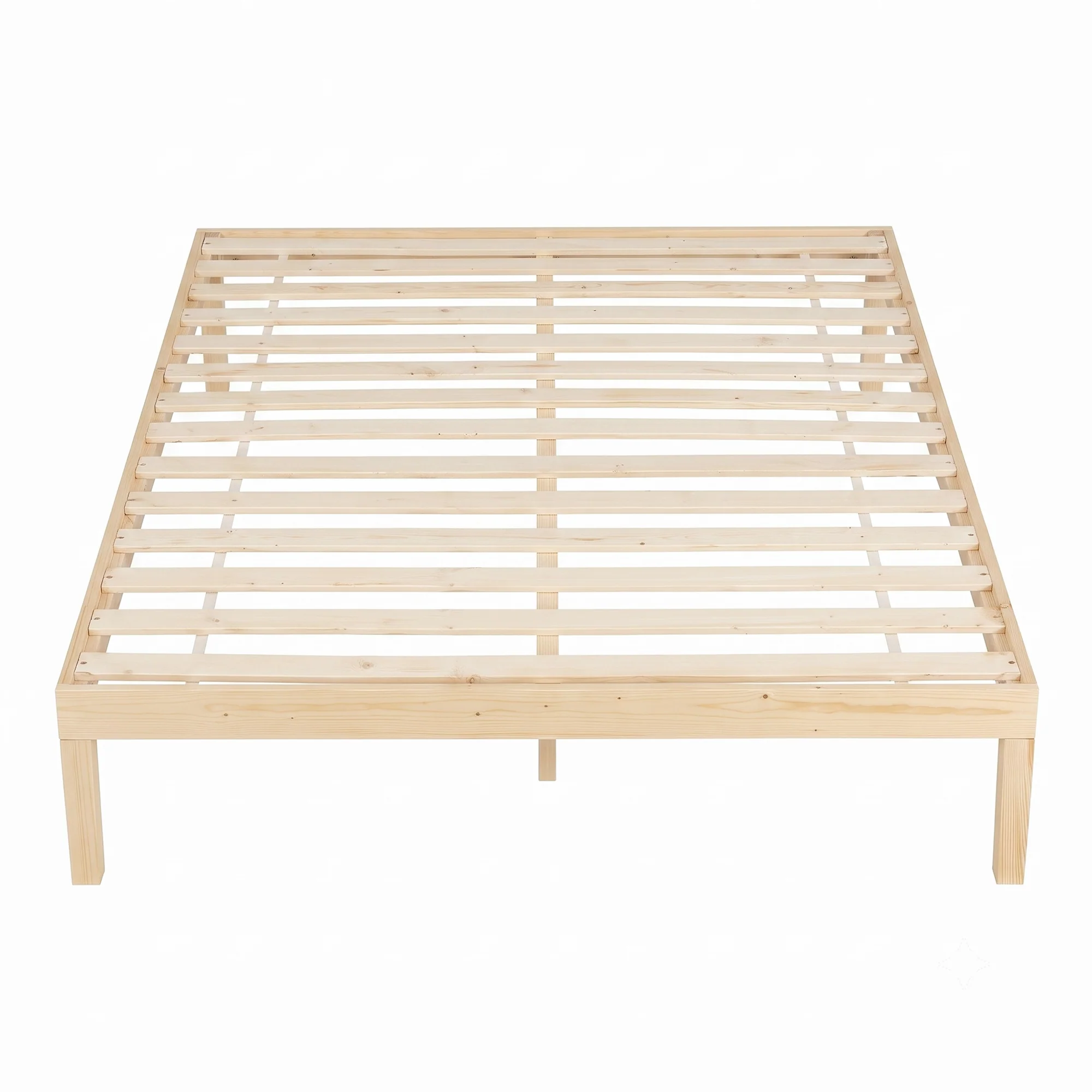 Artiss Bed Frame Queen Size Wooden Bed Base BRUNO - Image 4