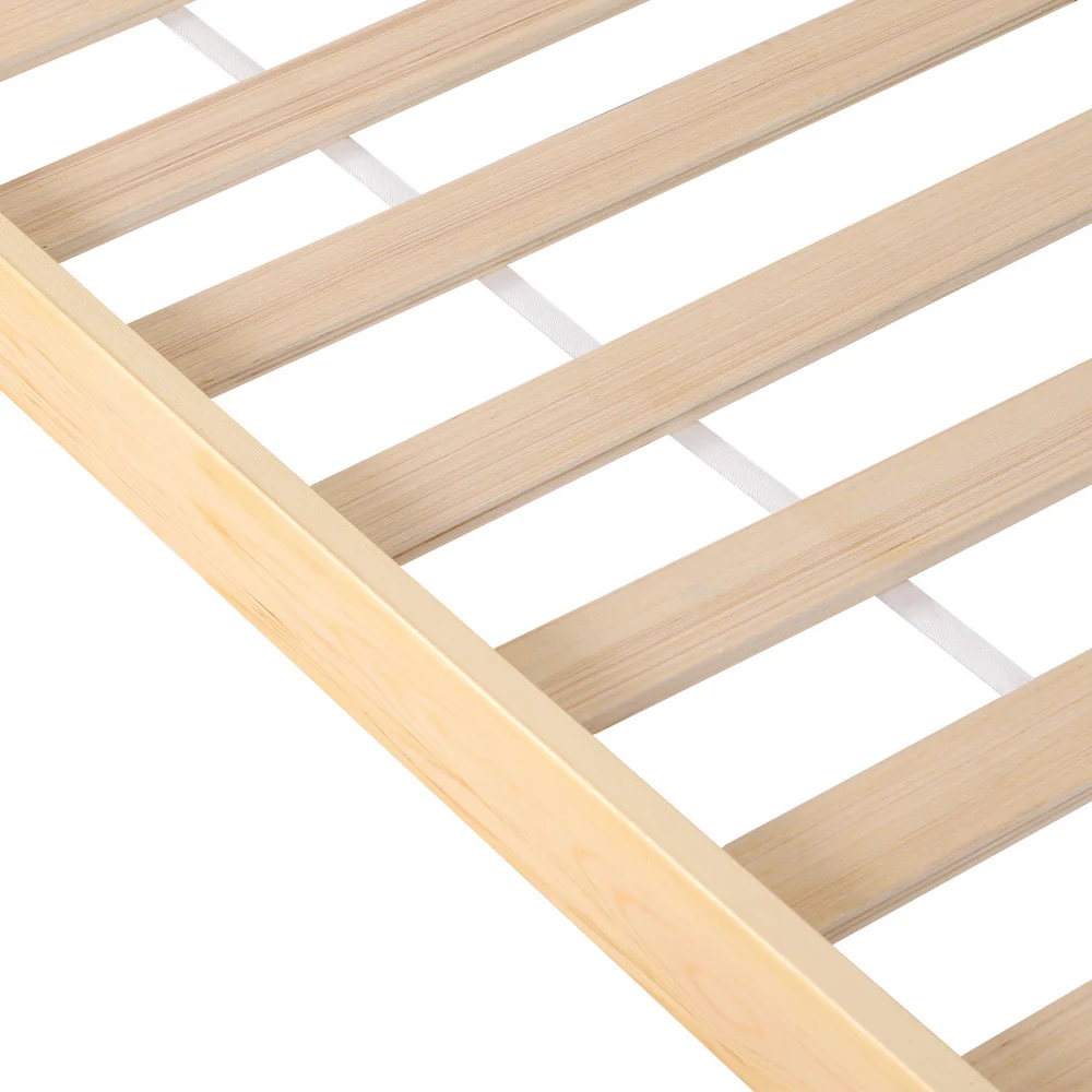 Artiss Bed Frame Single Size Rattan Wooden RITA - Image 4