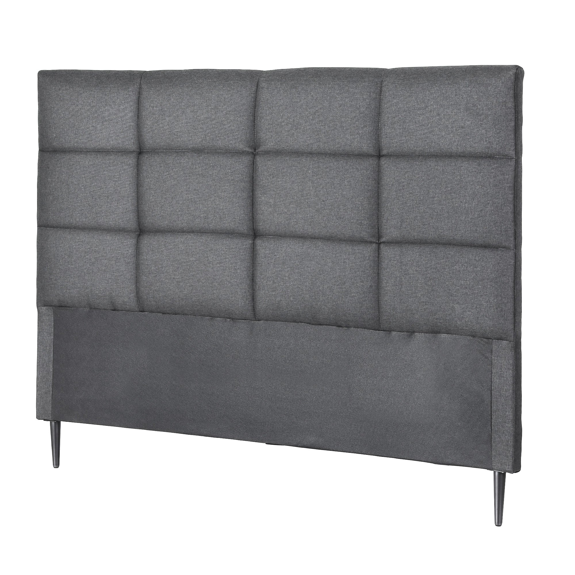 Artiss Bed Headboard Double Bedhead Linen Fabric Charcoal - Image 2