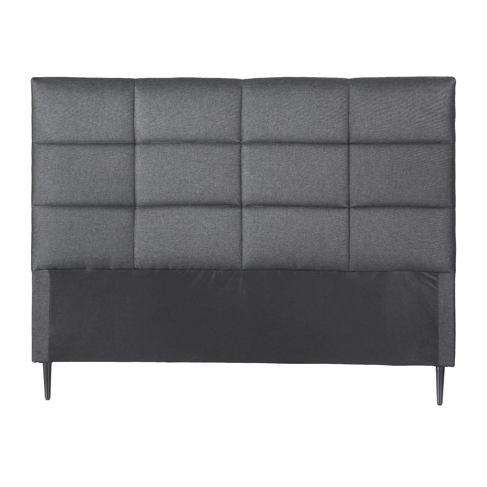 Artiss Bed Headboard Double Bedhead Linen Fabric Charcoal - Image 4