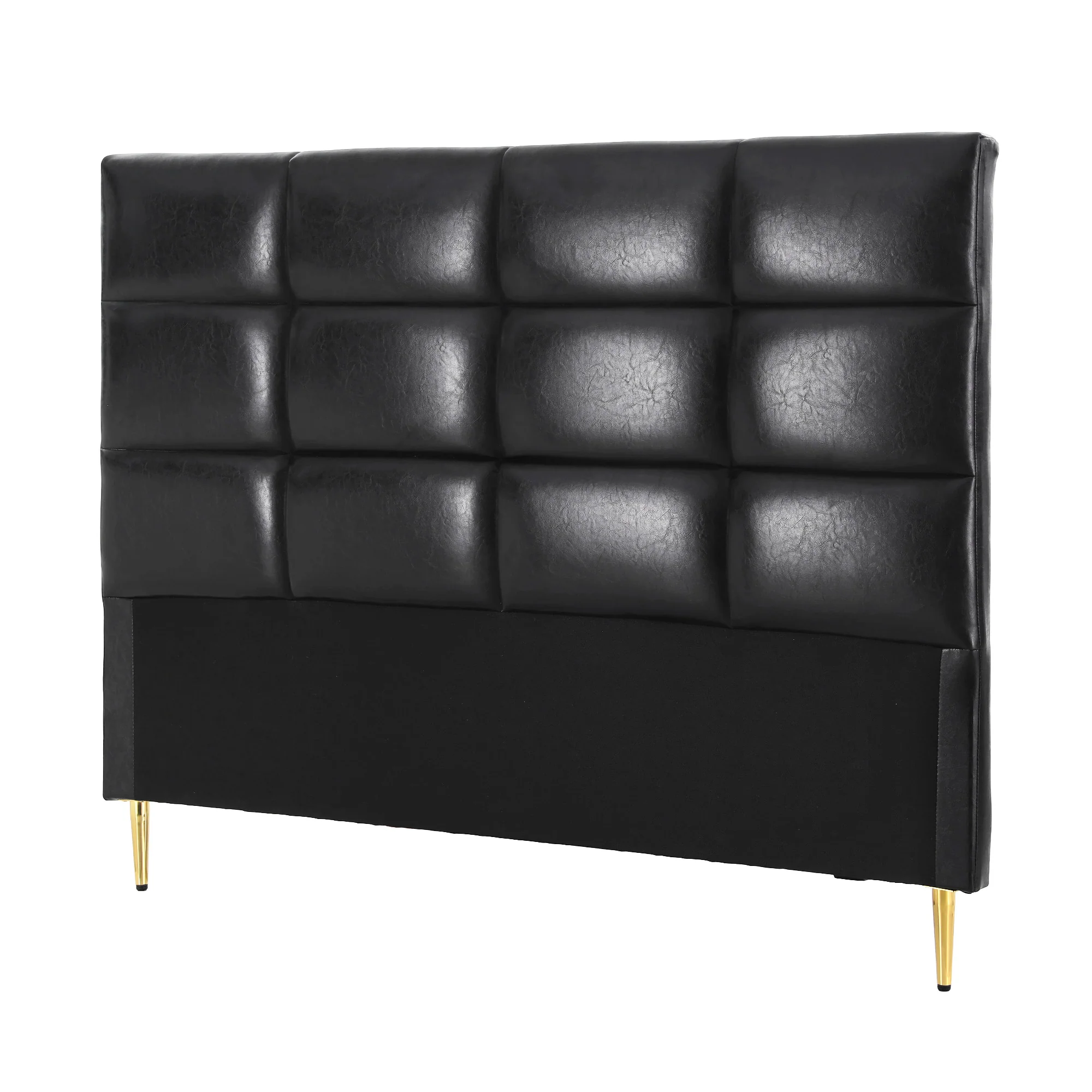 Artiss Bed Headboard Queen Bedhead PU Leather Black - Image 2