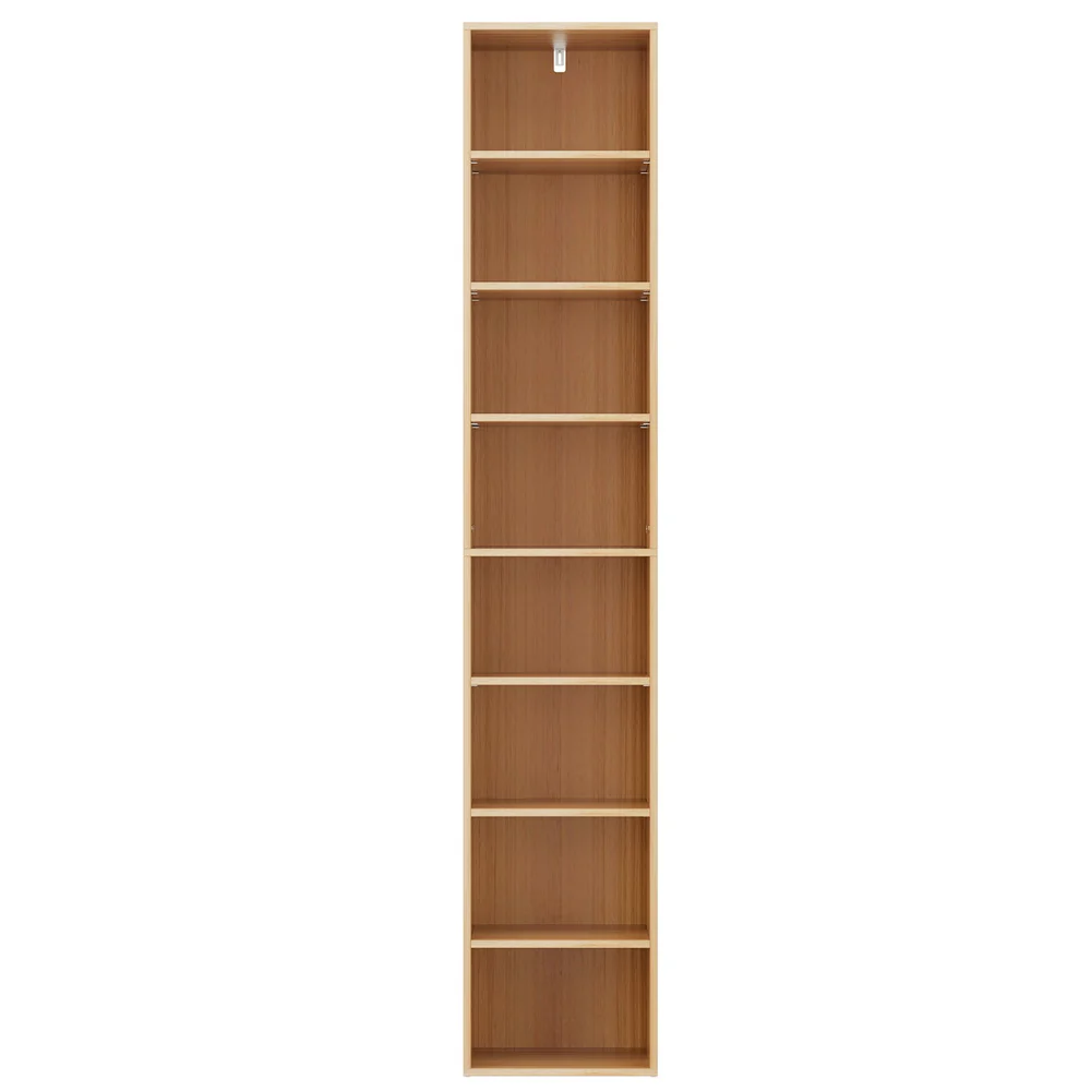 Artiss Bookshelf 8 Tiers MILO Pine - Image 4