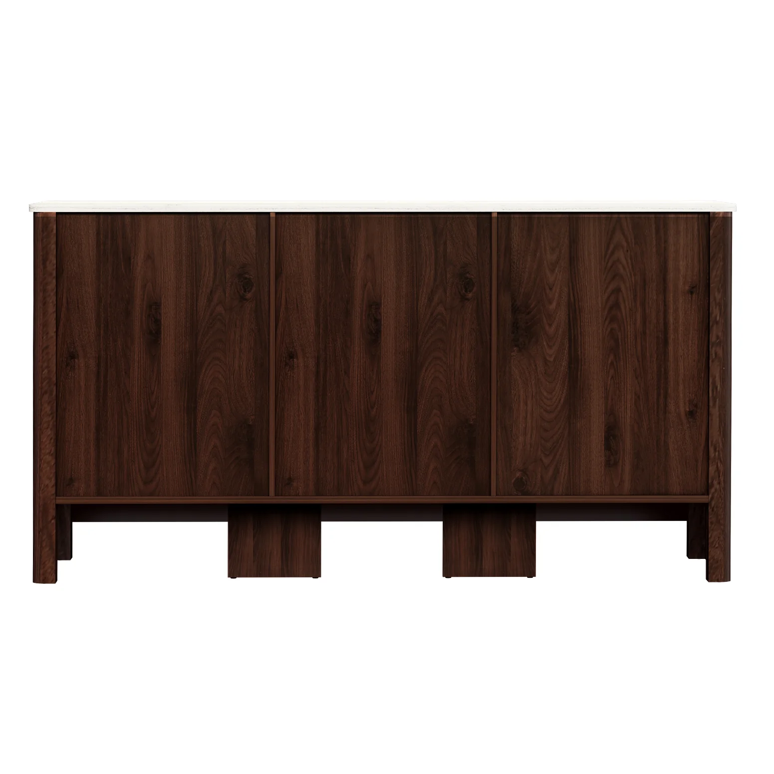 Artiss Buffet Sideboard Cabinet Marble Style Tabletop - Image 3