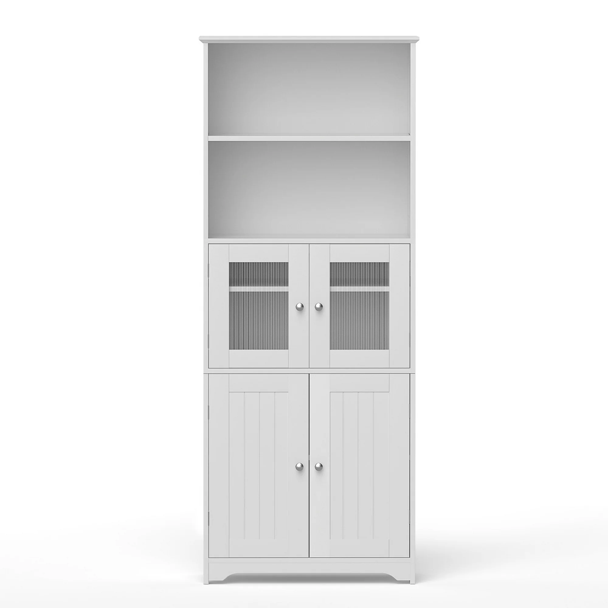 Artiss Buffet Sideboard Cabinet Pantry Kitchen Bathroom Storage Cupboard 160cm - Image 4