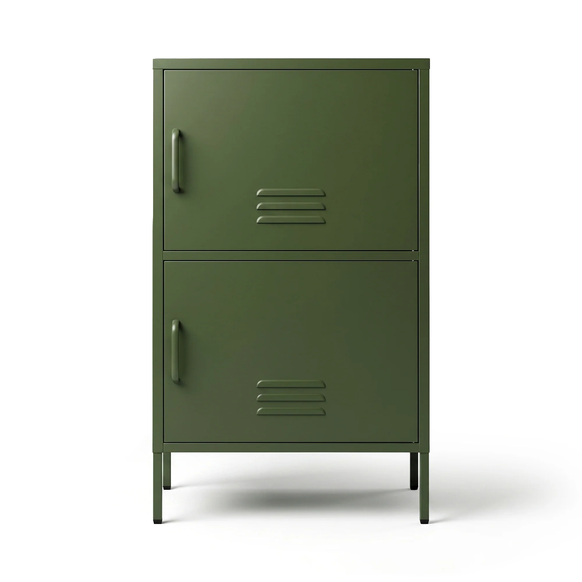 Artiss Buffet Sideboard Metal Cabinet - DOUBLE Green - Image 4