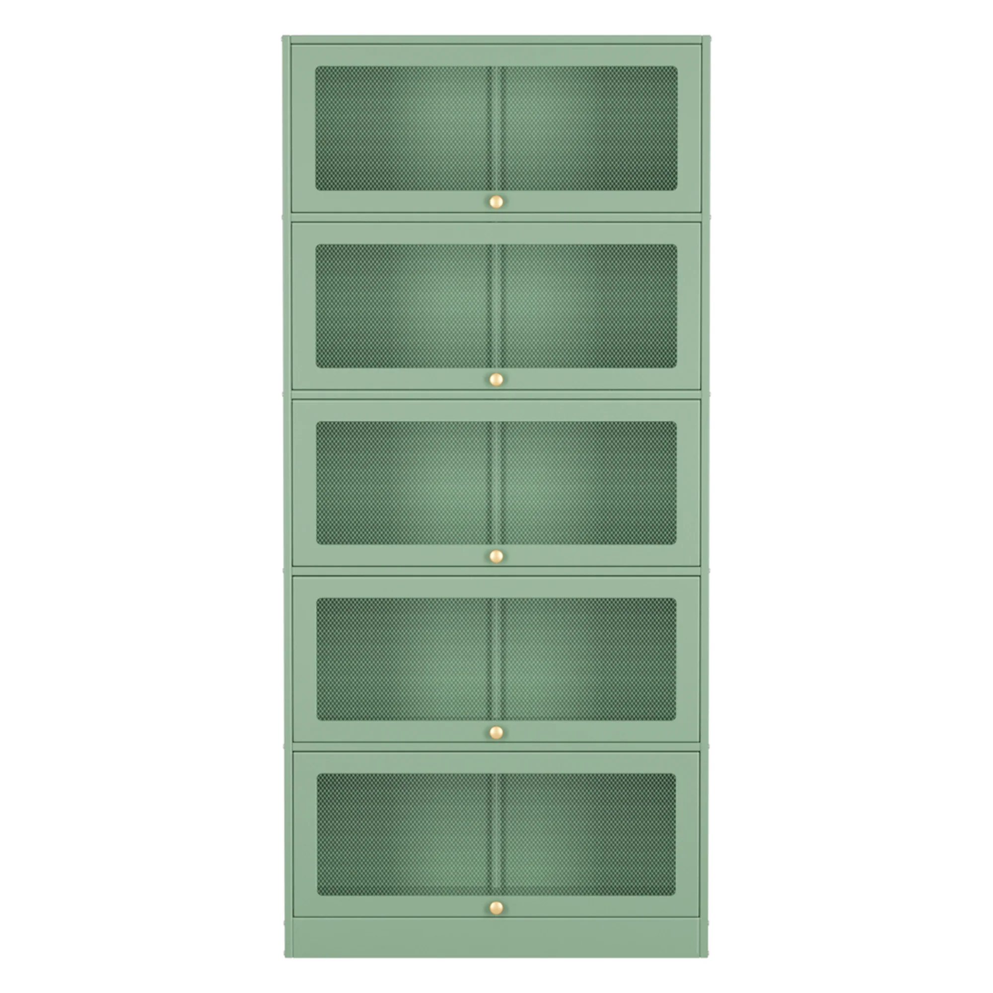 Artiss Buffet Sideboard Metal Cabinet - ELIA Green - Image 2