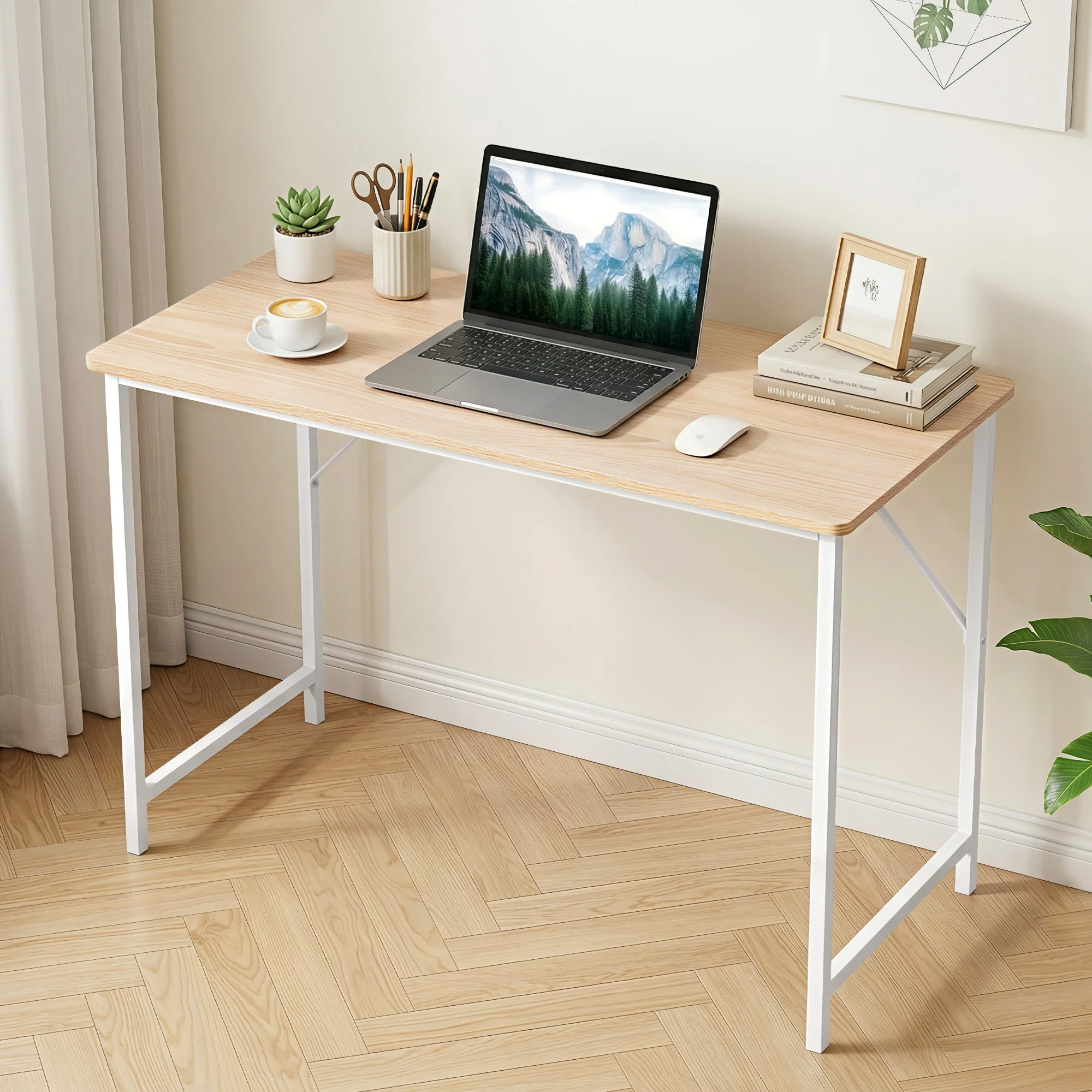 Artiss Computer Desk Oak 100CM