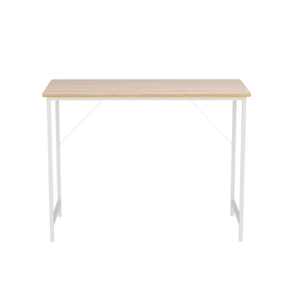 Artiss Computer Desk Oak 100CM - Image 4