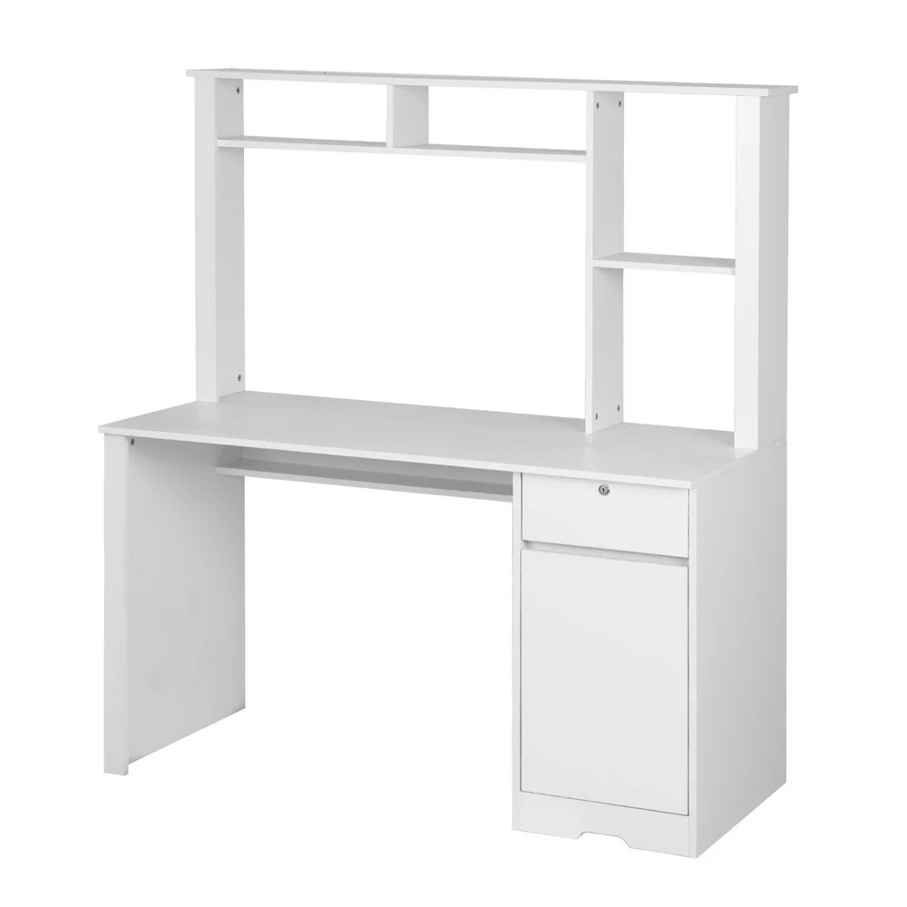 Artiss Computer Desk Office Study Desks Table Drawer Bookshelf Cabinet - Image 2