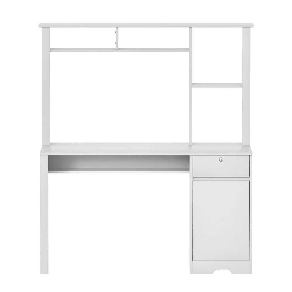 Artiss Computer Desk Office Study Desks Table Drawer Bookshelf Cabinet - Image 4