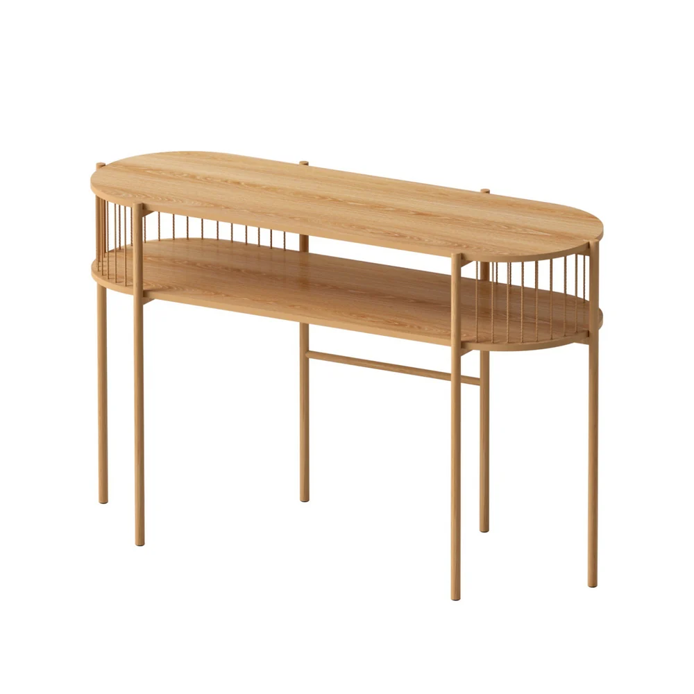 artiss-console-table-124cm-pine