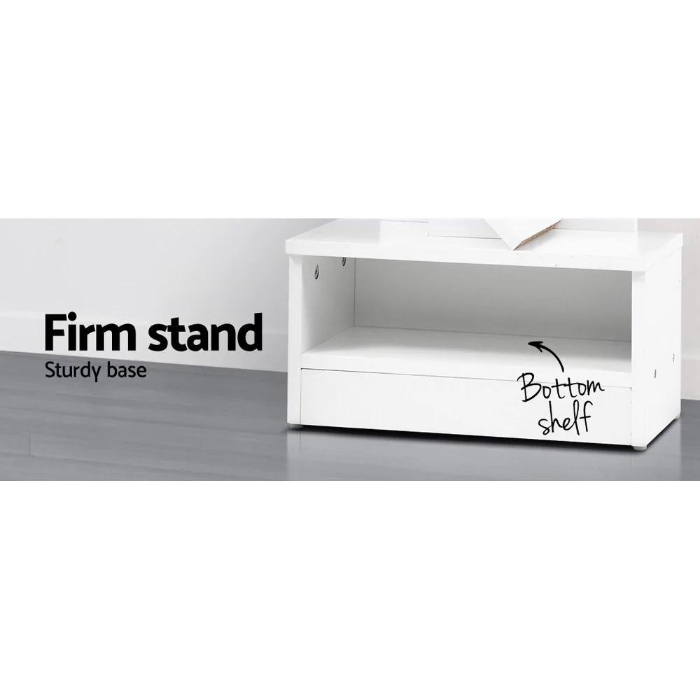 Artiss Tree Bookshelf 7 Tiers - ECHO White - Image 7