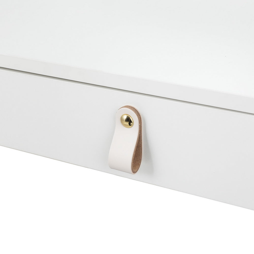 Artiss Dressing Table Floating LED White Daphne - Image 4